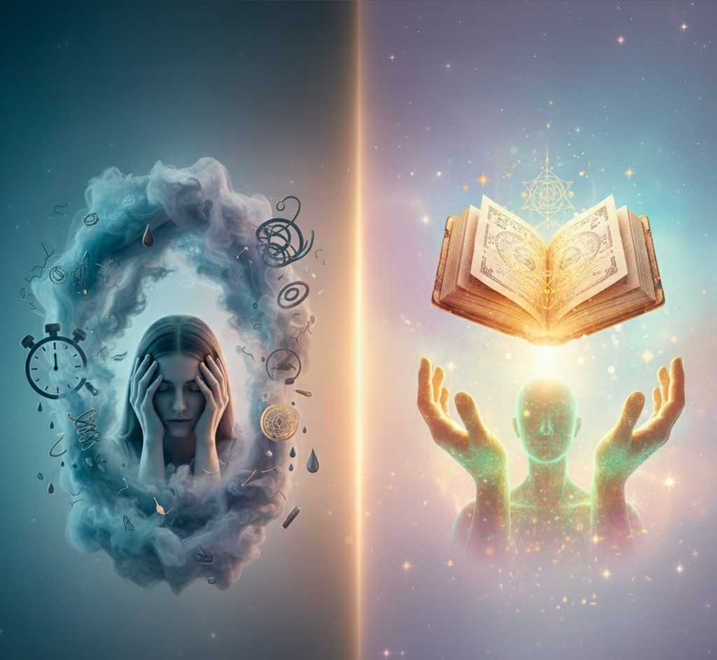 Ansiedad, Estrés o Tristeza: ¿Qué Terapia es Mejor para Ti? (Reiki vs. Registros Akáshicos)